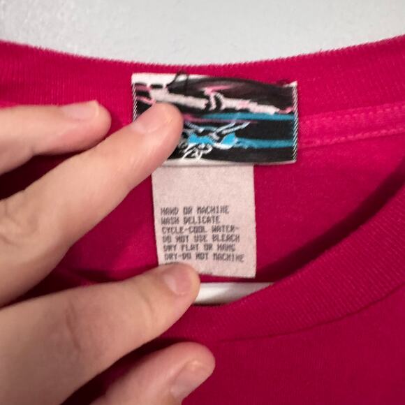 Vintage Topson Downs Geometric Aztec Inspired Bright Tee Shirt Size Medium 80s - Picture 6 of 7